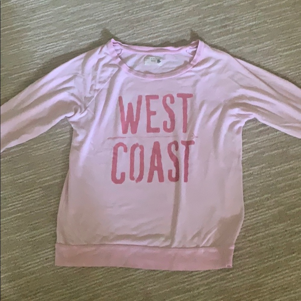 West Coast pink sweater